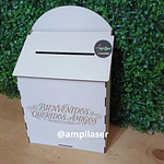 Buzón Decorativo para Eventos Matrimonio 