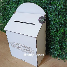 Buzón Decorativo para Eventos Matrimonio 