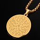 Collar de acero Para Hombre Y Mujer Dije Kabbalah 72 Nombres - Miniatura 5