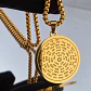 Collar de acero Para Hombre Y Mujer Dije Kabbalah 72 Nombres - Miniatura 9