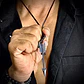Collar Cuero Colgante Flecha Círculos Cruces Hombre Y Mujer - Miniatura 3