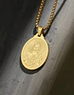 Collar De Acero Para Hombre Mujer Dije Jesús Sagrado Corazón - Miniatura 2