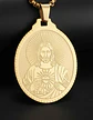 Collar De Acero Para Hombre Mujer Dije Jesús Sagrado Corazón - Miniatura 8