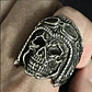 Anillo Color Plata Acero Inoxidable Cráneo Ruta 66 Hombre - Miniatura 3