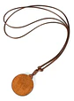 Collar para Mujer Y Hombre dije de Madera Galaxia Planetas Cristal - Miniatura 9