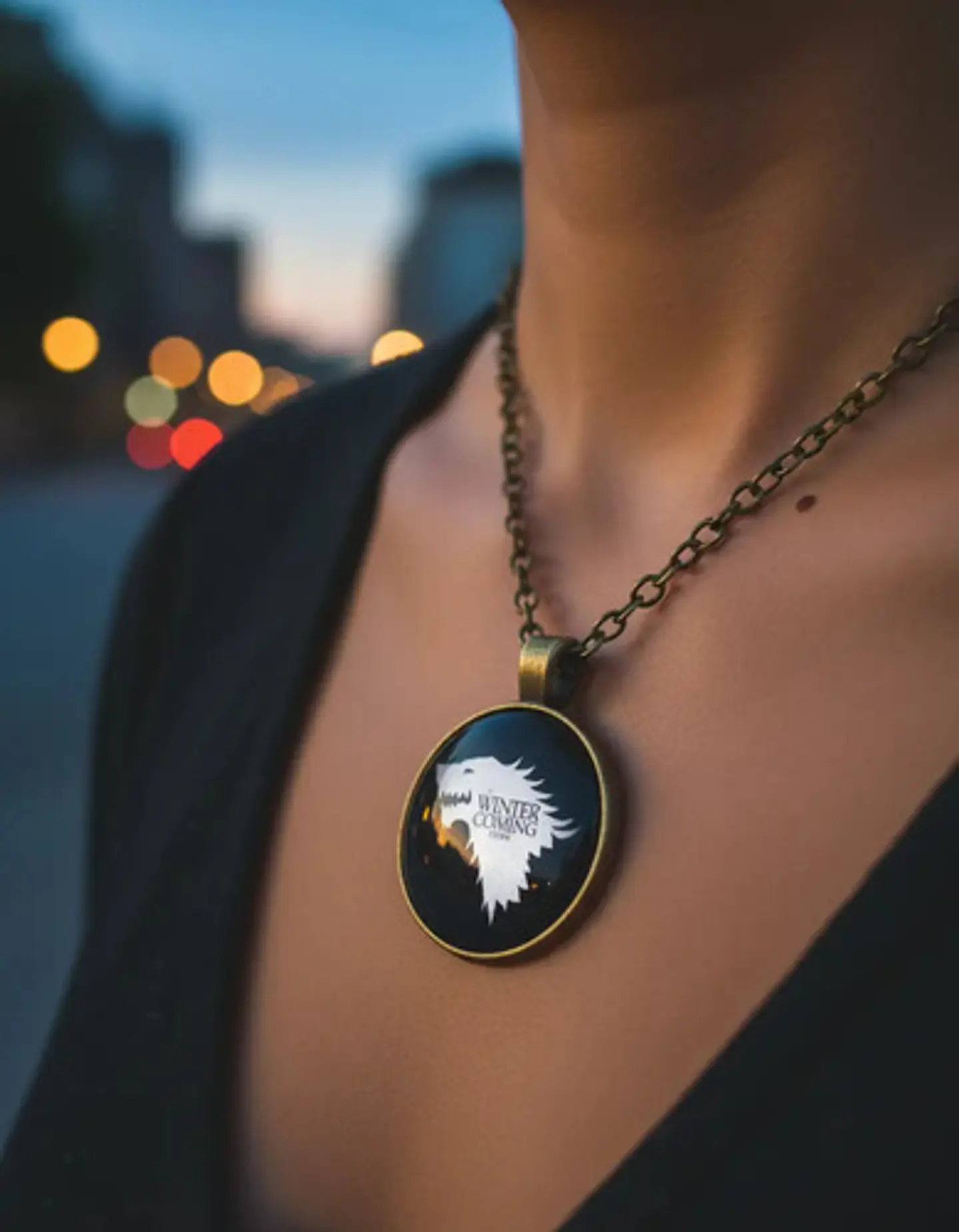 Collar Colgante Gargantilla Game Of Thrones Cadena Unisex 5