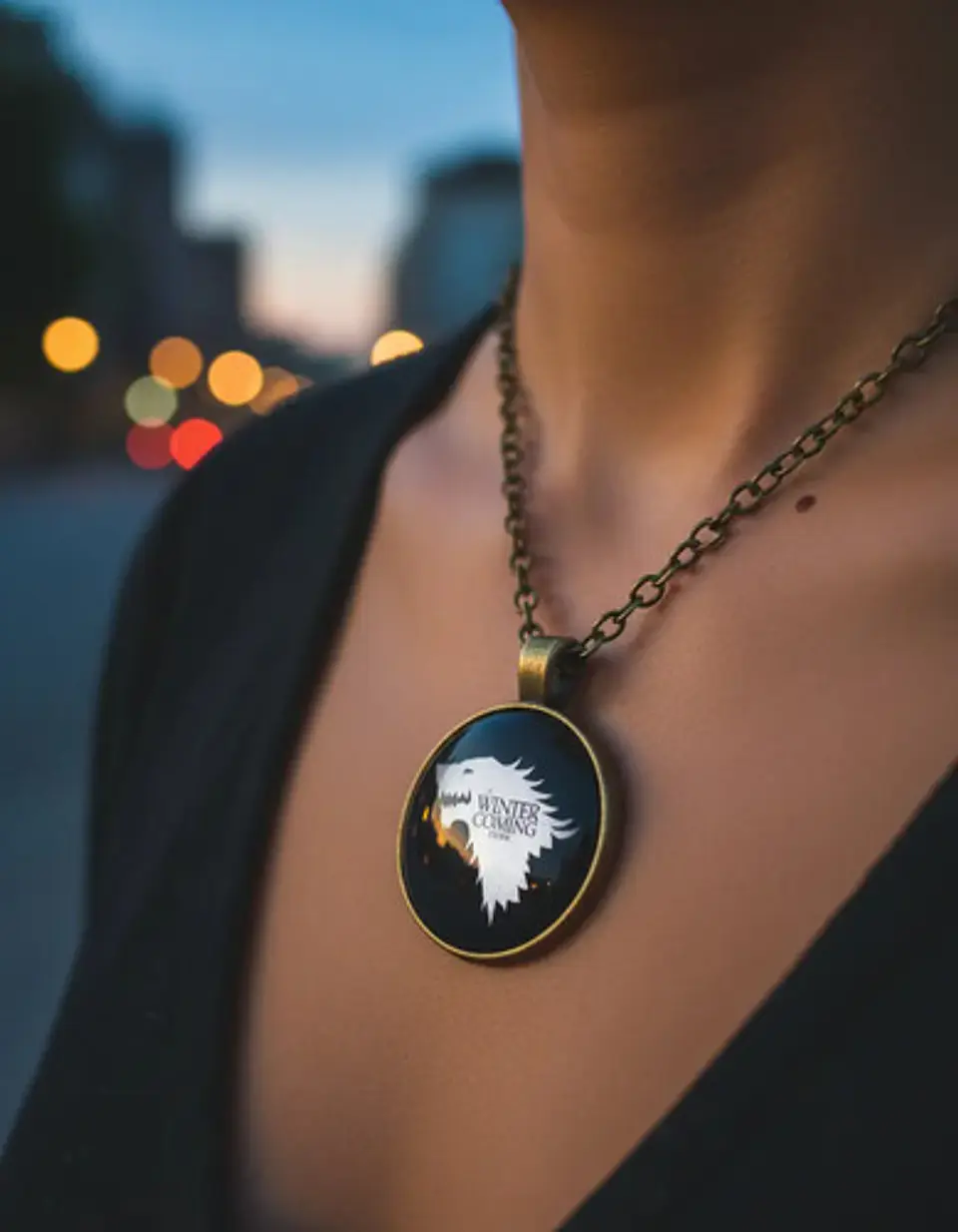 Collar Colgante Gargantilla Game Of Thrones Cadena Unisex 5