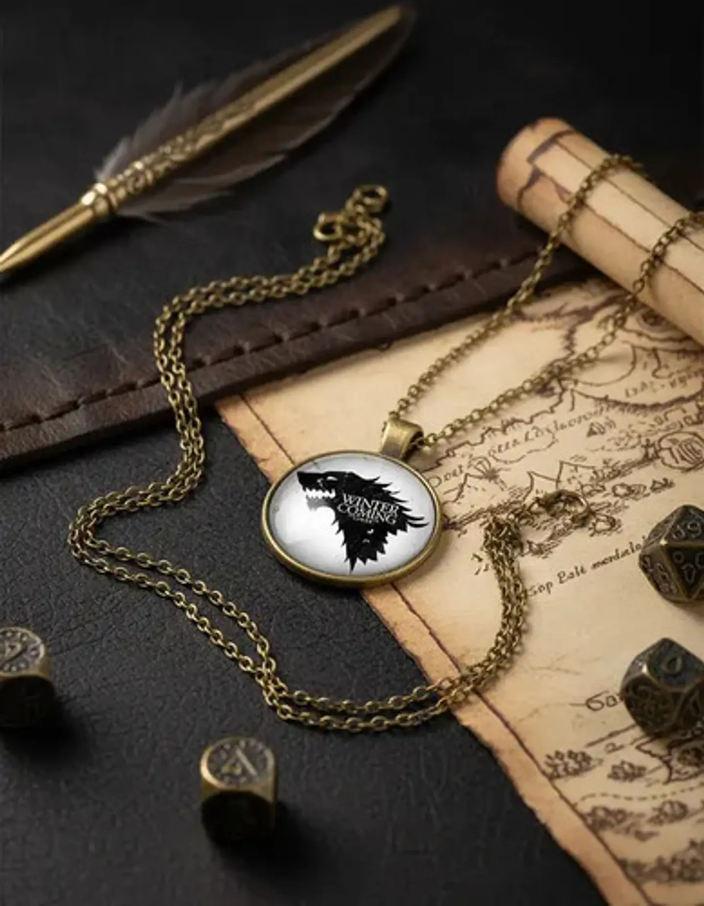 Collar Colgante Gargantilla Game Of Thrones Cadena Unisex 14