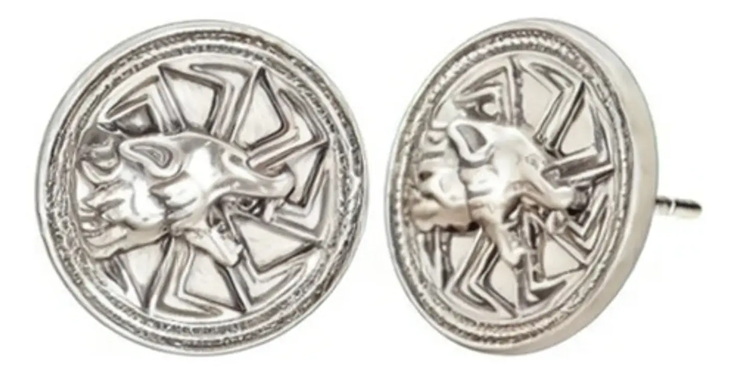 Aretes Vikingos Celtas Mujer Hombre Colgantes Retro 3