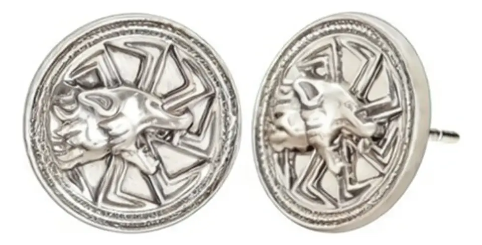 Aretes Vikingos Celtas Mujer Hombre Colgantes Retro 3
