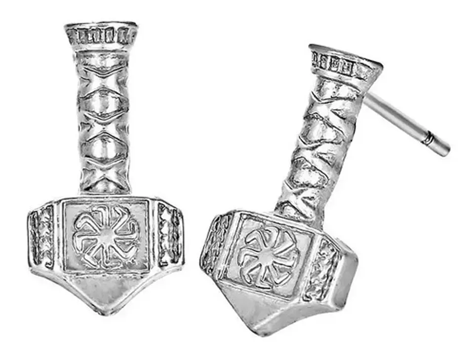 Aretes Vikingos Celtas Mujer Hombre Colgantes Retro 5