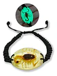 Pulsera para Para Hombre Manilla ajustable Escorpión Real Brilla En La Oscuridad - Miniatura 1
