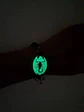 Pulsera para Para Hombre Manilla ajustable Escorpión Real Brilla En La Oscuridad - Miniatura 3