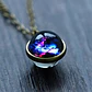Collar Cristal Galaxia Espacio Planeta Universo Hombre Mujer - Miniatura 7