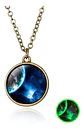 Collar Cristal Galaxia Espacio Planeta Universo Hombre Mujer - Miniatura 10