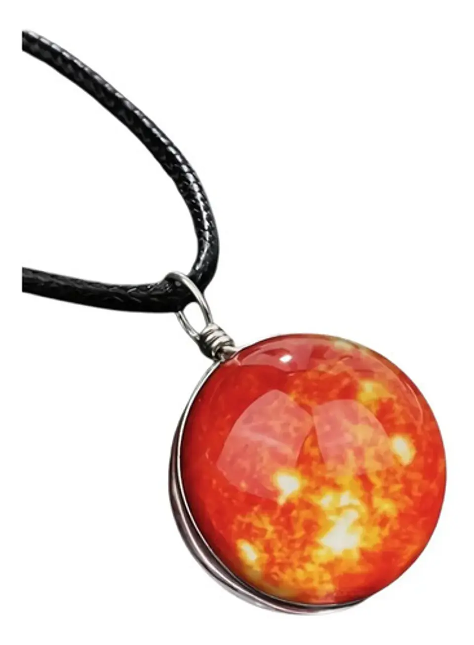 Collar Cristal Galaxia Espacio Planeta Universo Hombre Mujer 14