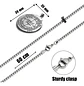 Collar Talismán Amuleto Color Plata Acero Inoxidable Hombre - Miniatura 10