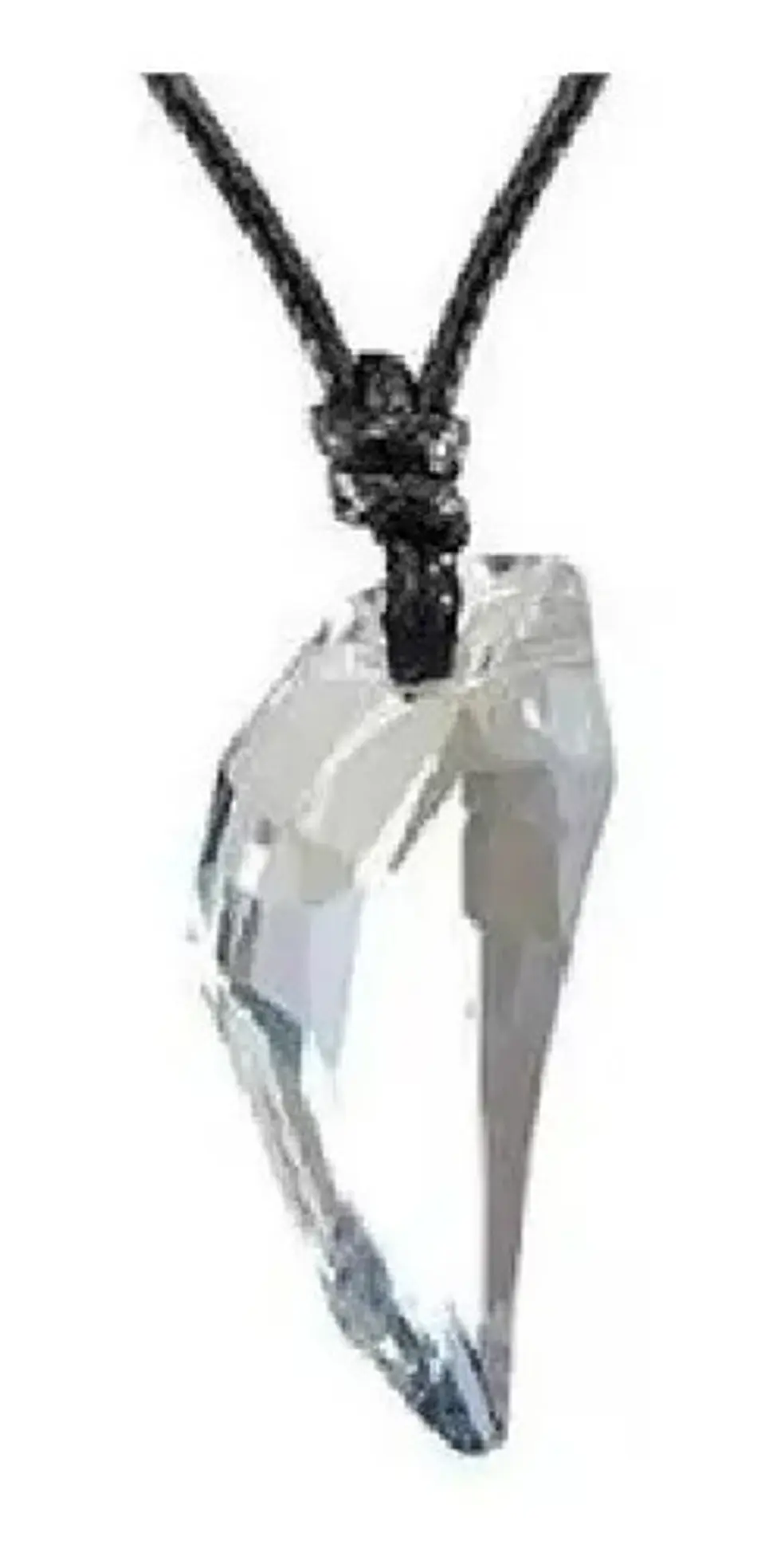 Collar Colmillo Diente Lobo Dominante Cristal Hombre Y Mujer 3