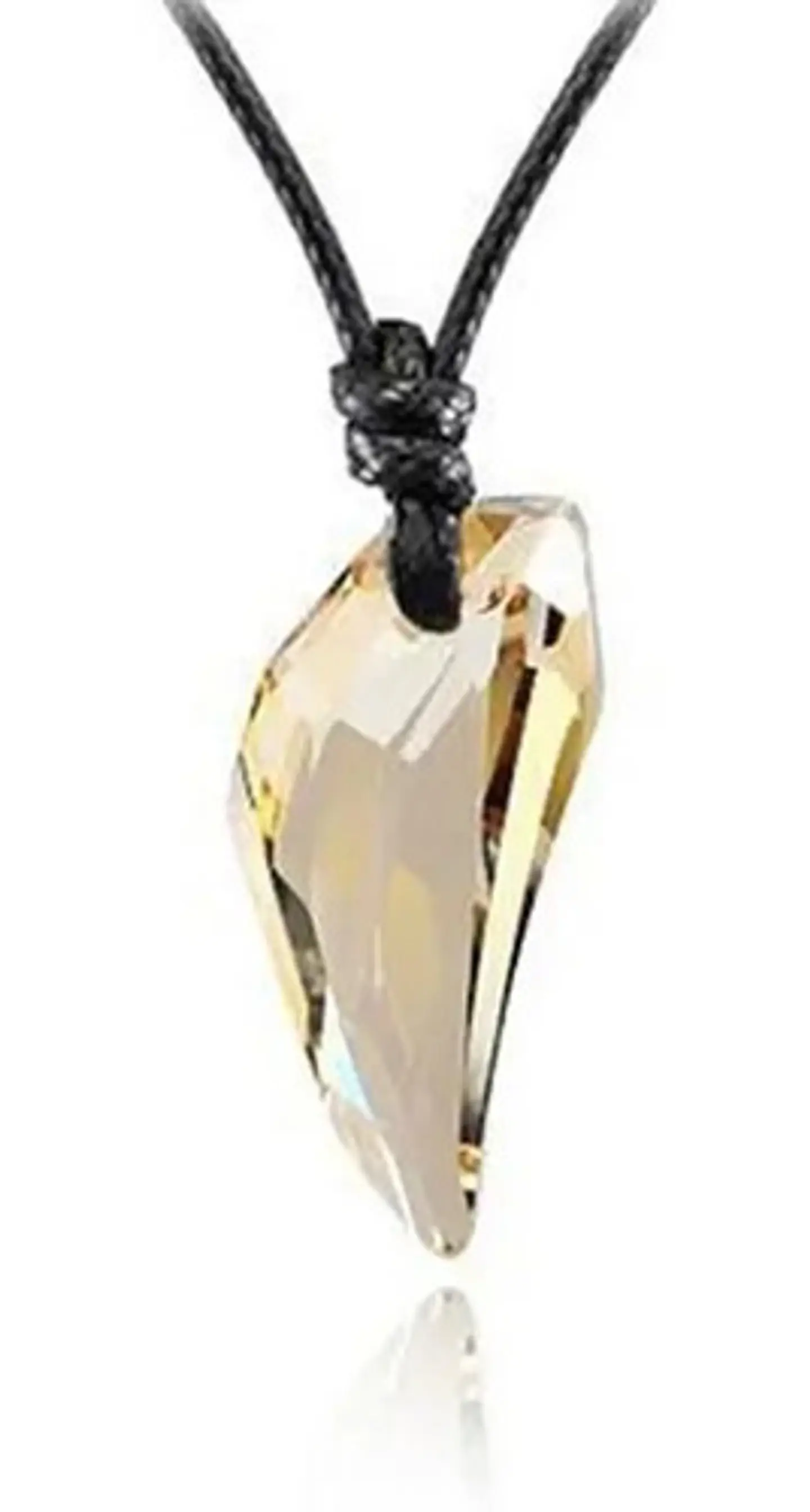 Collar Colmillo Diente Lobo Dominante Cristal Hombre Y Mujer 7