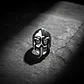 Anillo Acero Inoxidable Casco Gladiador Guerrero Para Hombre - Miniatura 6