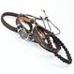 Manilla Pulsera Brazalete Cuentas Cuero Hombre Y Mujer Moda - Miniatura 11