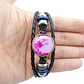 Pulsera Manilla Cuero Luna Brilla En La Oscuridad Hombre Muj - Miniatura 14