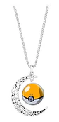 Collar Colgante Cadena Media Luna Pokemon Go Moda - Miniatura 4