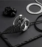 Anillo Acero Inoxidable Titanio Alien Cráneo Skull Hombre - Miniatura 5