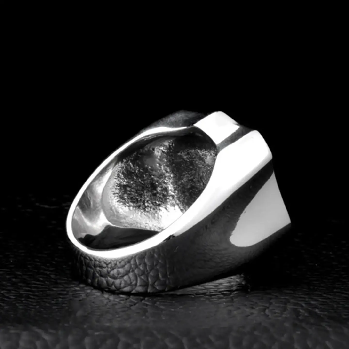 Anillo Acero Inoxidable Ruta 66 Biker Motorista Para Hombre  8