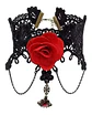 Gargantilla Choker Collar Para Mujer Colgante Gotico Encaje - Miniatura 1