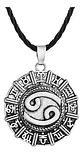Collar Vikingo Runas Brújula Celta Eslavo Runas Lobo Hombre  - Miniatura 3