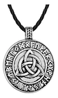 Collar Vikingo Runas Brújula Celta Eslavo Runas Lobo Hombre  - Miniatura 6