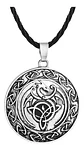 Collar Vikingo Runas Brújula Celta Eslavo Runas Lobo Hombre  - Miniatura 10