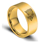 Anillo Game Of Thrones Lobo Stark Acero Inoxida Hombre Mujer - Miniatura 2