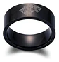 Anillo Game Of Thrones Lobo Stark Acero Inoxida Hombre Mujer - Miniatura 13