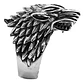 Anillo Lobo Game Of Thrones Stark Acero Inoxidable Hombre - Miniatura 2
