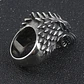 Anillo Lobo Game Of Thrones Stark Acero Inoxidable Hombre - Miniatura 4