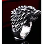 Anillo Lobo Game Of Thrones Stark Acero Inoxidable Hombre - Miniatura 7