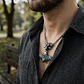 Collar Vikingo En Acero Hombre Dije Martillo Thor Mjolnir - Miniatura 9