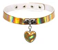 Collar Choker Gargantilla Punky Colgante Corazon Mujer Moda - Miniatura 7