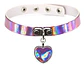 Collar Choker Gargantilla Punky Colgante Corazon Mujer Moda - Miniatura 8