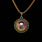Collar para hombre y mujer Colgante de Cristal galaxias nebulosas - Miniatura 7