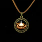 Collar para hombre y mujer Colgante de Cristal galaxias nebulosas - Miniatura 10