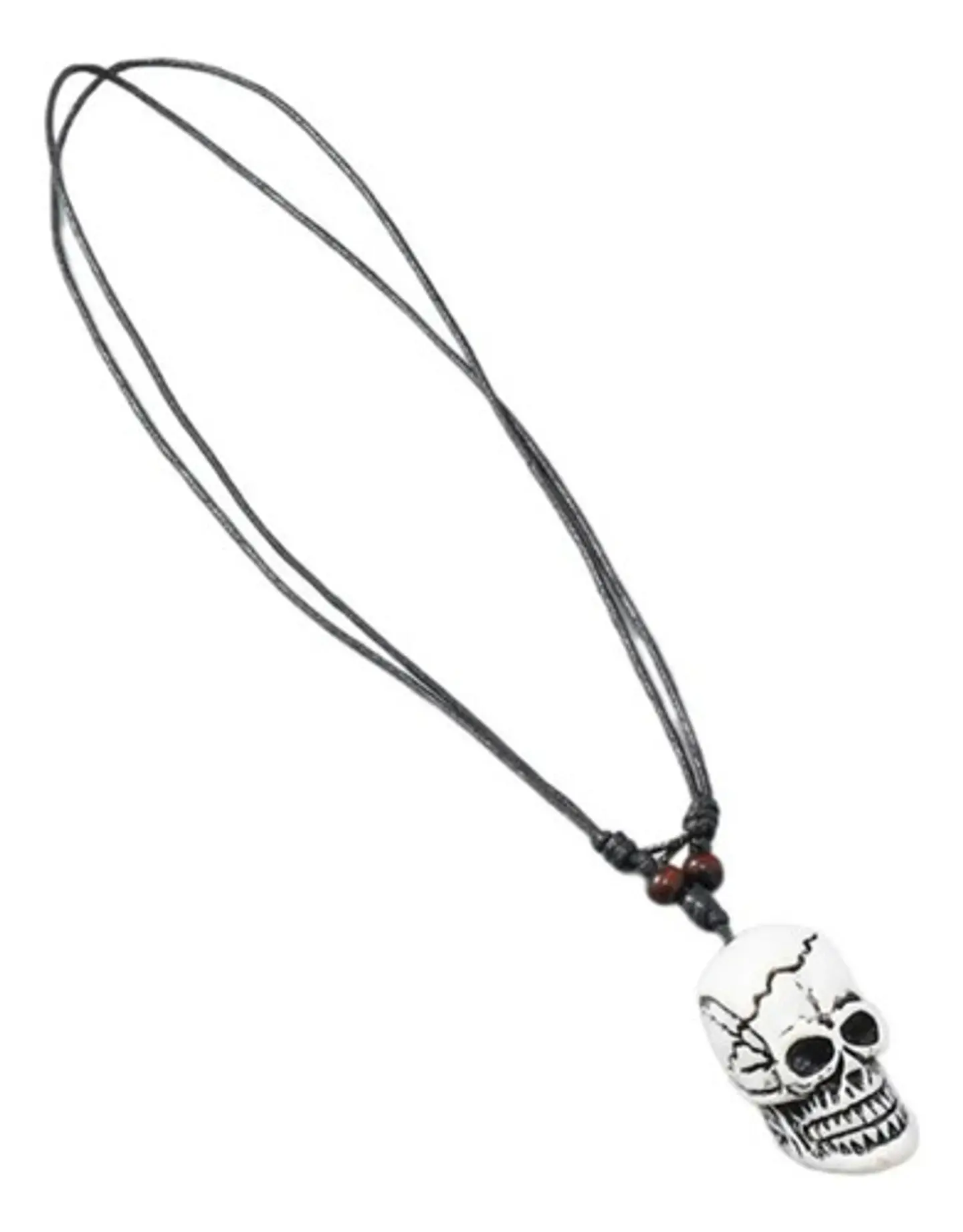 Collar Cráneo Calavera Skull Imitación Colmillo Hombre 19