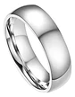 Anillo Argolla Azul Acero Inoxidable Hombre Mujer Moda - Miniatura 13