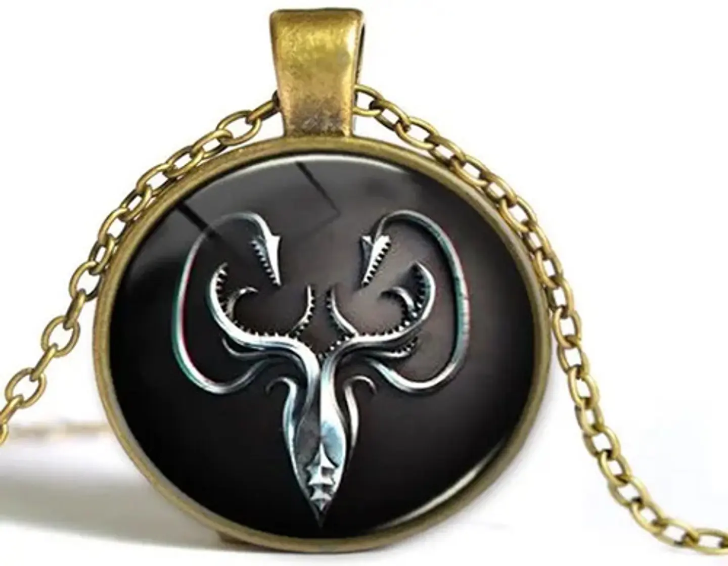 Collar para hombre y mujer dije cabuchon Juego de Tronos 3