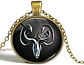 Collar para hombre y mujer dije cabuchon Juego de Tronos - Miniatura 3