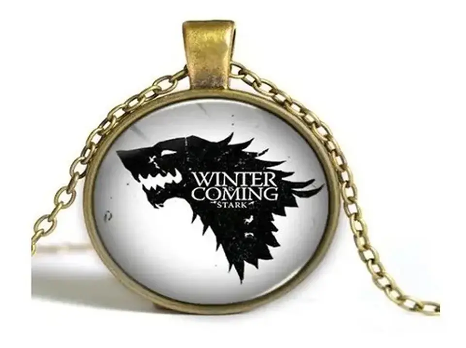 Collar para hombre y mujer dije cabuchon Juego de Tronos 8