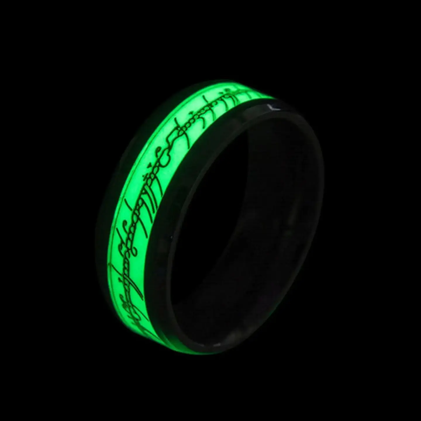 Argolla Brilla En La Oscuridad Señor De Los Anillos Hombre 3
