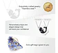Collar en acero para Mujer Y Hombre Parejas Yin Yang Gato - Miniatura 11